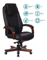картинка Кресло руководителя Бюрократ T-9923WALNUT